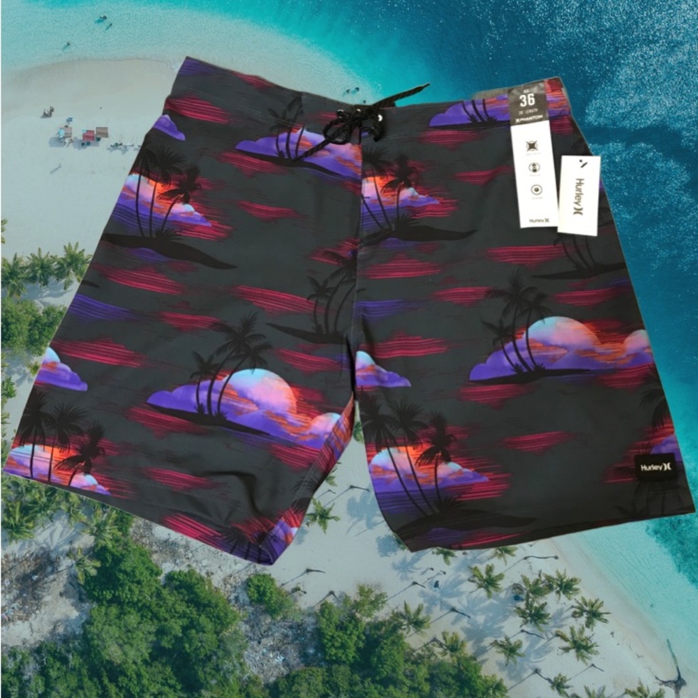 Hurley Men’s Phantom Weekender 20” Board Swim Shorts